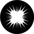 Rosco Plaster B/W Rotating Glass Gobo (Custom Size)