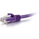 C2G Cat 6 Snagless Unshielded Patch Cable (6', Purple)