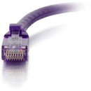 C2G Cat 6 Snagless Unshielded Patch Cable (6', Purple)