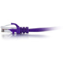 C2G Cat 6 Snagless Unshielded Patch Cable (6', Purple)