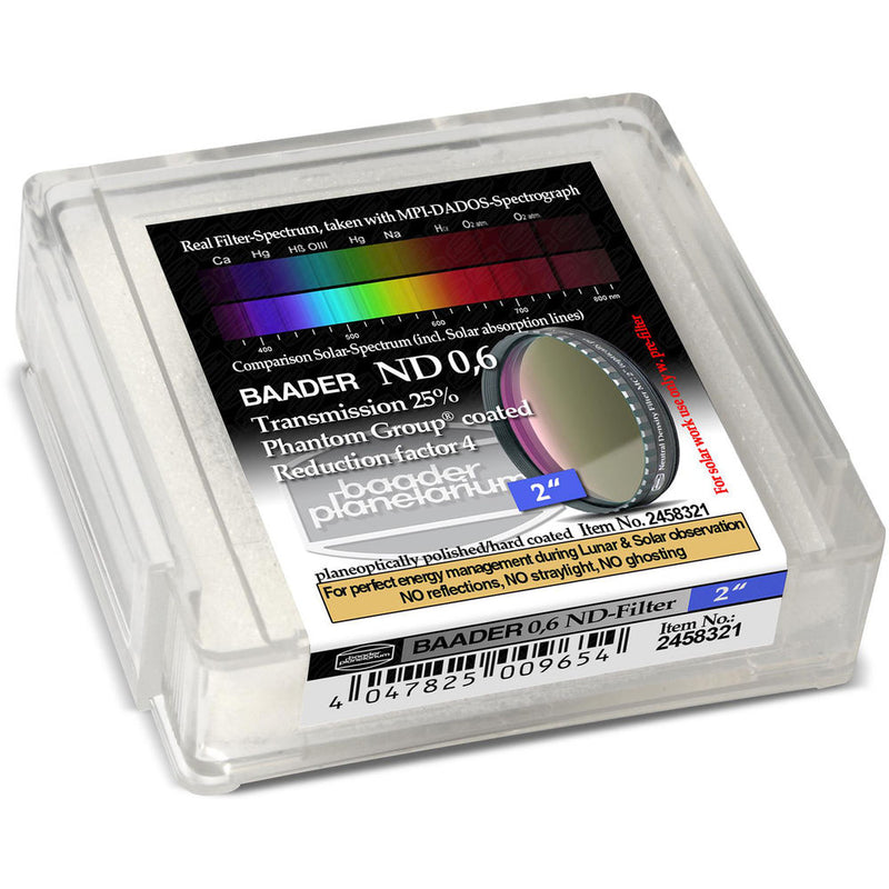 Alpine Astronomical Baader 0.6 Neutral Density Filter (2")