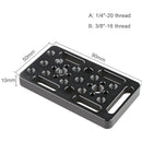 CAMVATE Mounting Cheese Plate with ARRI Accessory Mounts