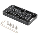 CAMVATE Mounting Cheese Plate with ARRI Accessory Mounts