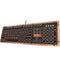 AZIO Retro Classic USB Backlit Mechanical Keyboard (Artisan)