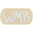 Wireless Mic Belts WMB Label Beltpack Labeling Tab (Tan, 20-Pack)