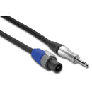Hosa Technology SKT-200 Series Speakon to 1/4" Male Phone Speaker Cable (12 Gauge) - 10'