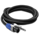 Hosa Technology SKT-400 Series Speakon to 1/4" Male Phone Speaker Cable (14 Gauge) - 15'