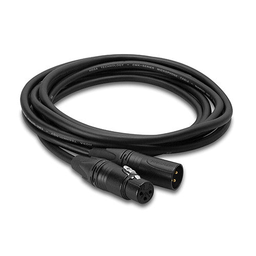 Hosa Technology 3-Pin XLR Male to 3-Pin XLR Female (20 Gauge) Balanced Microphone Cable - 50'