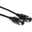 Hosa Technology MIDI 5-Pin DIN to MIDI 5-Pin DIN Cable - 20' (Black)