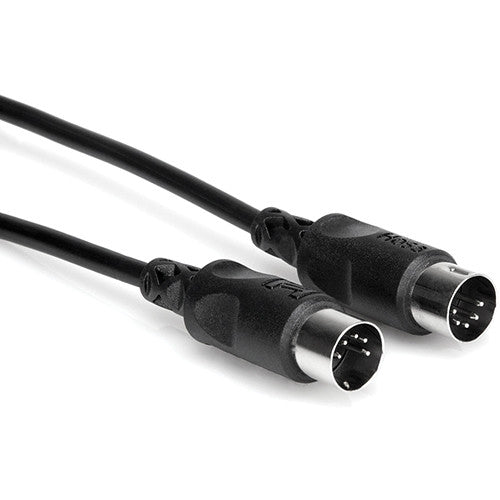 Hosa Technology MIDI 5-Pin DIN to MIDI 5-Pin DIN Cable - 20' (Black)