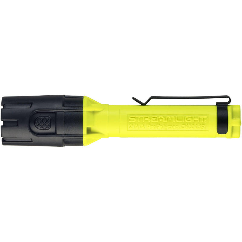 Streamlight Dualie 2AA Flashlight (Yellow,&nbsp;Clamshell Packaging)