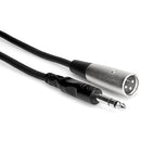 Hosa Technology Stereo 1/4" Male to XLR Male Cable - 10