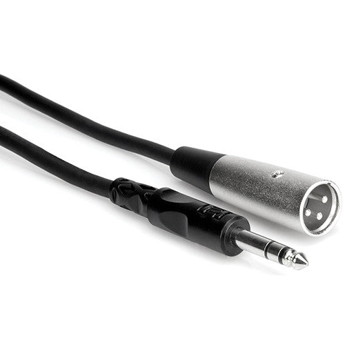 Hosa Technology Stereo 1/4" Male to XLR Male Cable - 10