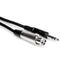 Hosa Technology Stereo 1/4" Male to XLR Female Cable - 5