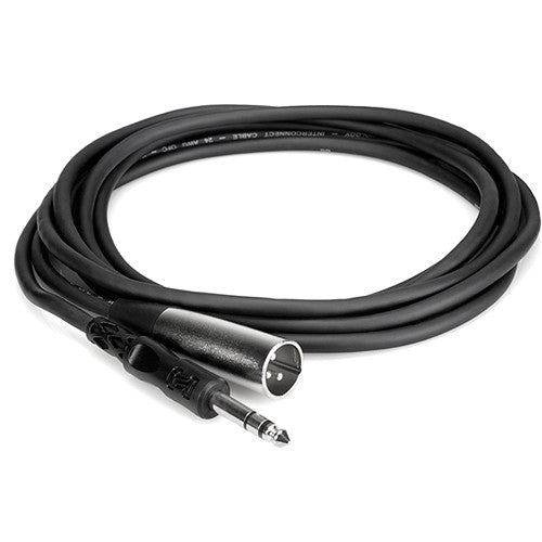 Hosa Technology Stereo 1/4" Male to XLR Male Cable - 2