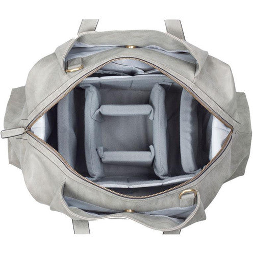 Jo Totes Wyndham Street Weekender Camera and Laptop Bag (Light Gray)