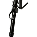 On-Stage SS7762B Speaker Stand with Adjustable Leveling Leg
