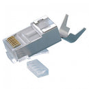 Platinum Tools RJ45 Cat 6a 10G Shielded Connector with Liner (100-Pieces, Bulk Bag)