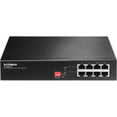 EDIMAX Technology ES-1008PH V2 8-Port 10/100 Mb/s PoE+ Compliant Long-Range Unmanaged Switch with DIP Switch