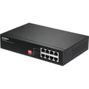 EDIMAX Technology ES-1008PH V2 8-Port 10/100 Mb/s PoE+ Compliant Long-Range Unmanaged Switch with DIP Switch