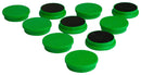 ECLIPSE MAGNETICS RM768/G Marker Magnet, Ferrite, 30 mm Diameter x 7mm Height, Green