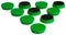 ECLIPSE MAGNETICS RM768/G Marker Magnet, Ferrite, 30 mm Diameter x 7mm Height, Green