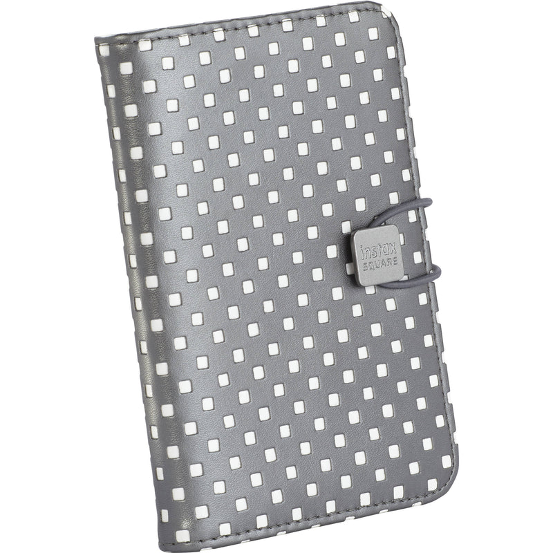 FUJIFILM INSTAX SQUARE Photo Album (Graphite Gray with White Squares)