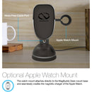 Naztech MagBuddy Wireless Charger Desk Mount (Black)