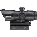 Barska 1x30 Tactical Electrosight (Red-Green 5 MOA Dot Reticle, Matte Black)