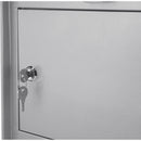 Barska Locking Wall Mount Mailbox (Large, White)