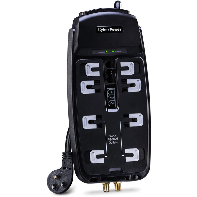 CyberPower 8-Outlet Home Theater Surge Protector