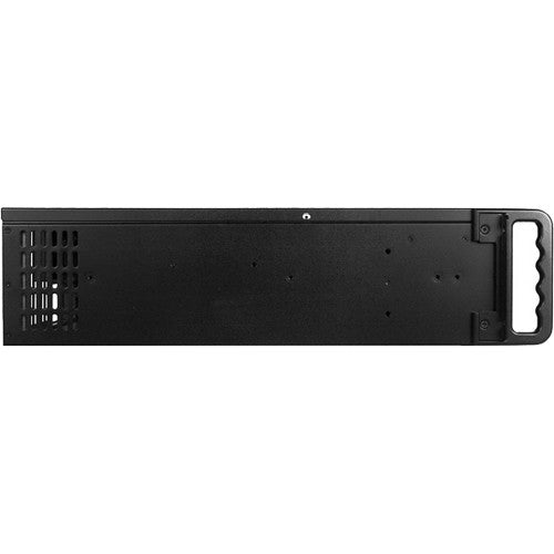 iStarUSA D-300-FS 3U Compact Stylish Rackmountable Chassis (Red Bezel)