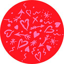 Rosco Love in Color 2-Color Wedding Glass Gobo (Custom Size)