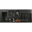 iStarUSA D Storm Series 4 RU Compact Stylish Rackmountable Chassis (Red Bezel)