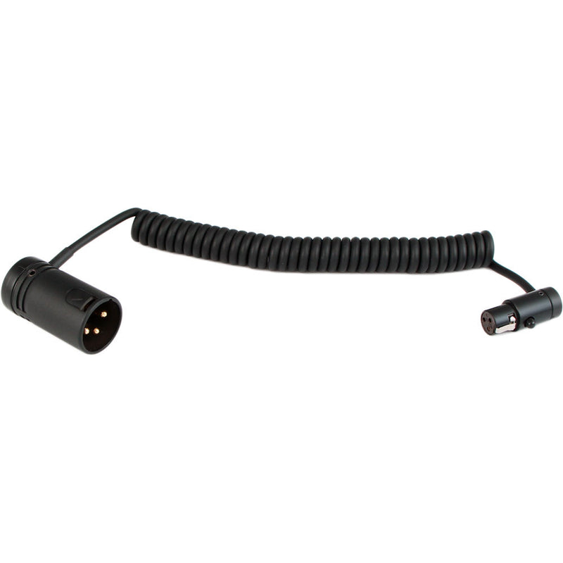 Cable Techniques TA3F to XLR-3M Low-Profile Coiled Cable (8 to 15")