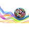 IDP Hologram Patch Type 1-Mil Laminate Film (Globe Flags, 500 Images Per Roll)