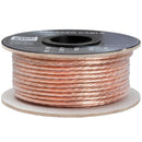 Cmple 12 AWG Compact Speaker Wire Cable (Clear, 100')