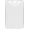 IDP Clear Vertical Badge Holder (100-Pack)
