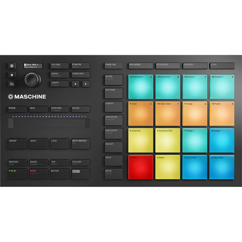 Native Instruments MASCHINE MIKRO MK3 Groove Production Studio (Black)