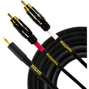 Mogami Gold 3.5mm TRS to Dual RCA Accessory Cable (20')