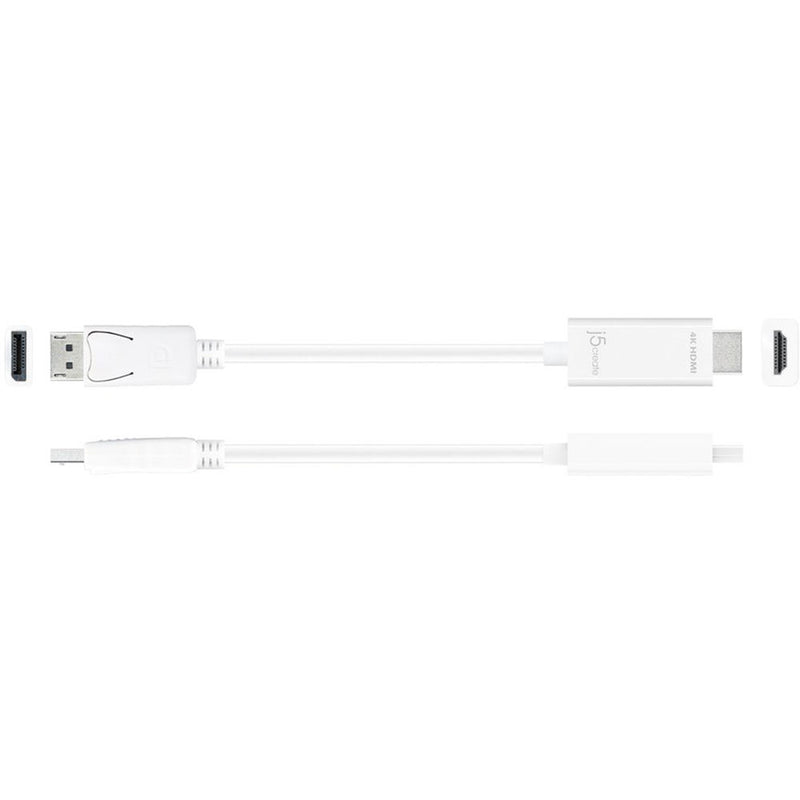j5create DisplayPort Male to 4K HDMI Male Cable (6')