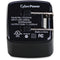CyberPower TR12U3A Dual USB Type-A 3.1A Wall Charger