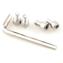 CAMVATE 1/4"-20 Hex Socket Head Adapter Set for Baseplates (4-Pack)