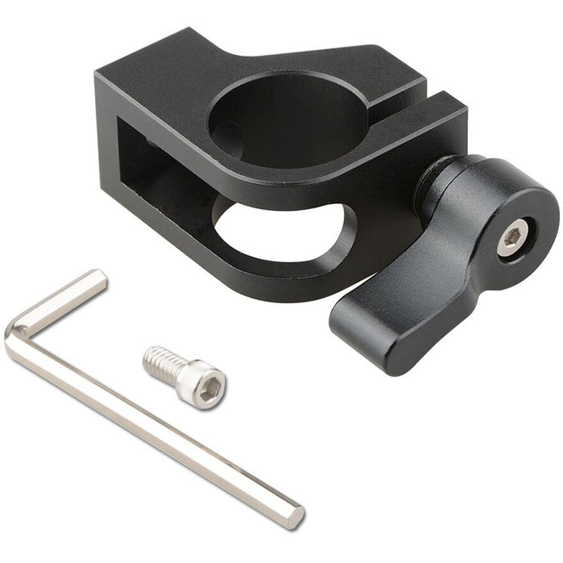 CAMVATE 19mm Single-Rod Clamp (Black Lever)