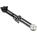 CAMVATE Adjustable Extension Arm with Rosette Mounts (Black Levers)