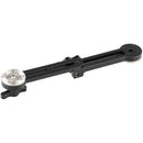 CAMVATE Adjustable Extension Arm with Rosette Mounts (Black Levers)