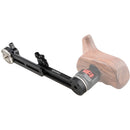 CAMVATE Adjustable Extension Arm with Rosette Mounts (Black Levers)