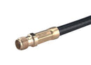 HUBER+SUHNER 21_SMA-50-3-5/111_NE RF / Coaxial Connector, SMA Coaxial, Straight Jack, Solder, Crimp, 50 ohm