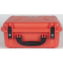 Seahorse 520 Protective Case with&nbsp;Metal Keyed Locks&nbsp;(Foam, International Orange)