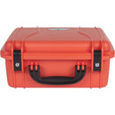 Seahorse 520 Protective Case with&nbsp;Metal Keyed Locks&nbsp;(Foam, International Orange)